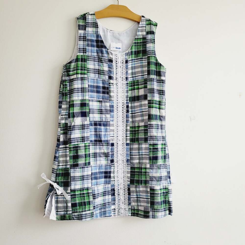 C.W.D Kids plaid dress size 10/12